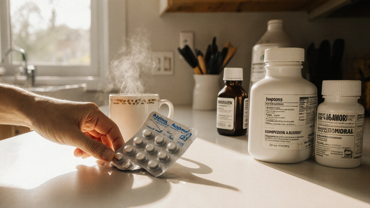 Anacin (Aspirin & Caffeine) vs. Common Over‑the‑Counter Pain Relievers