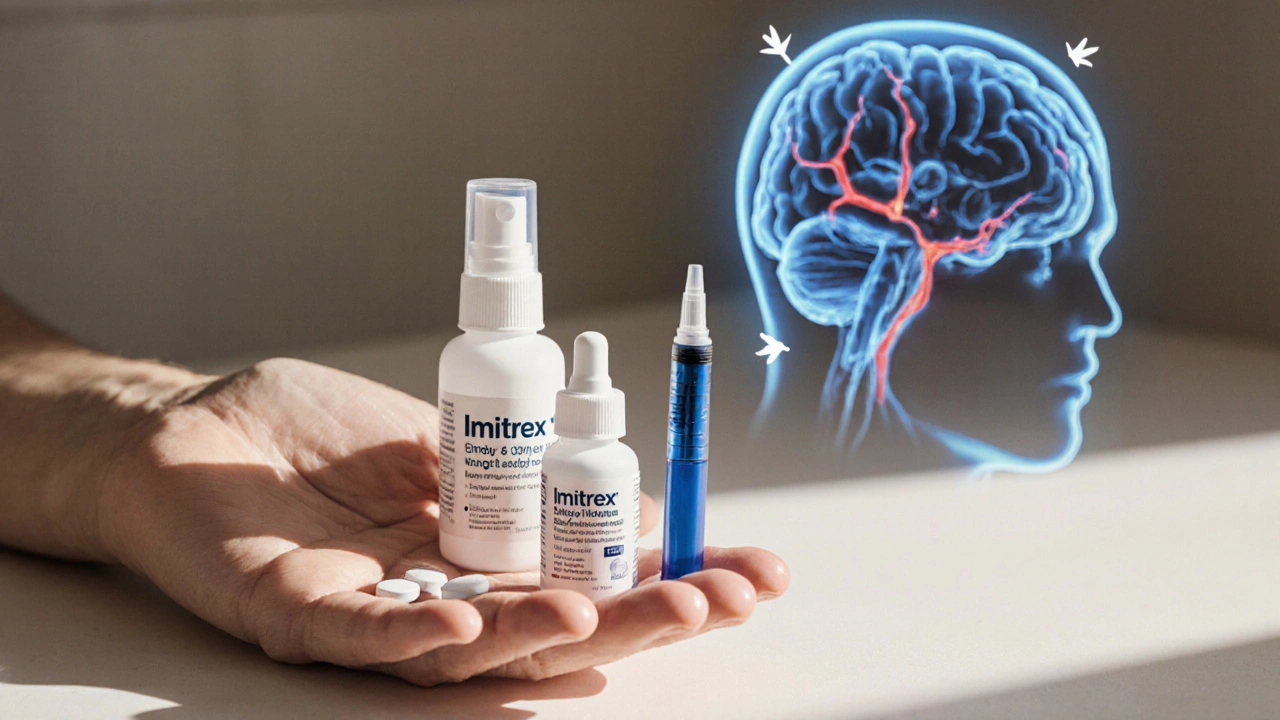 Imitrex (Sumatriptan) vs Migraine Med Alternatives: Pros, Cons & Best Fit
