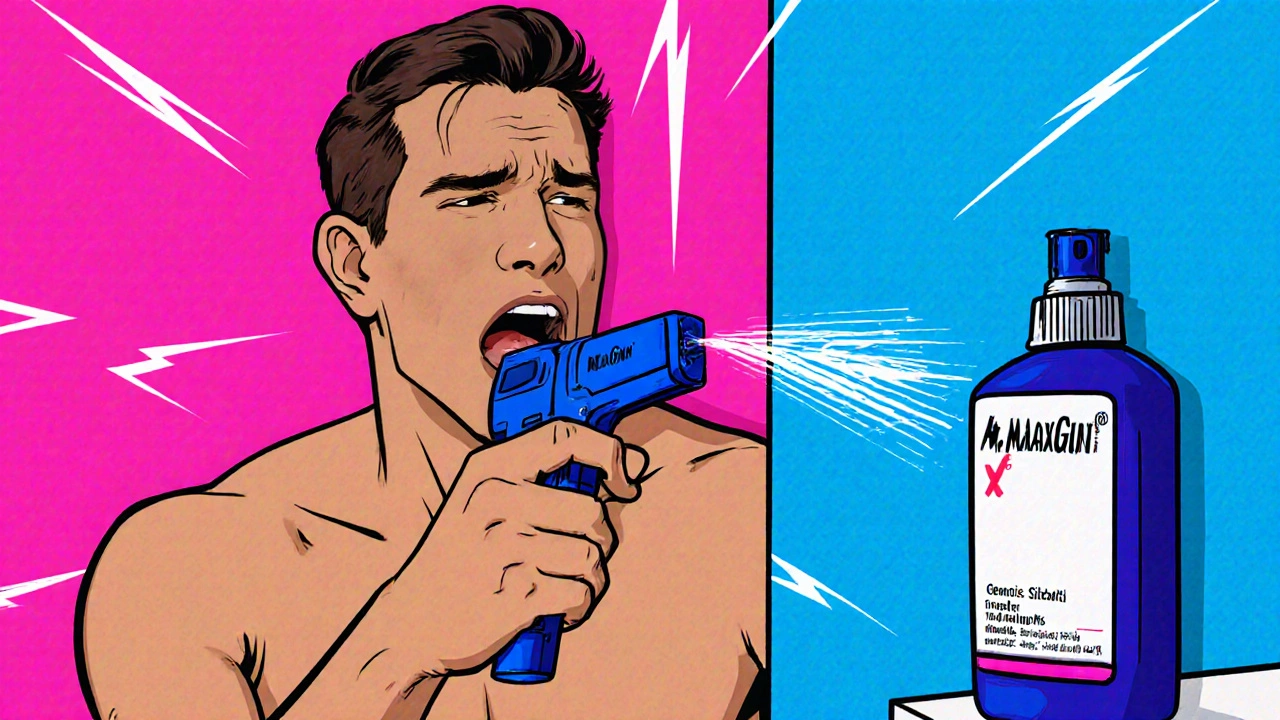 MaxGun Sildenafil Sublingual Spray vs Top ED Alternatives - 2025 Comparison