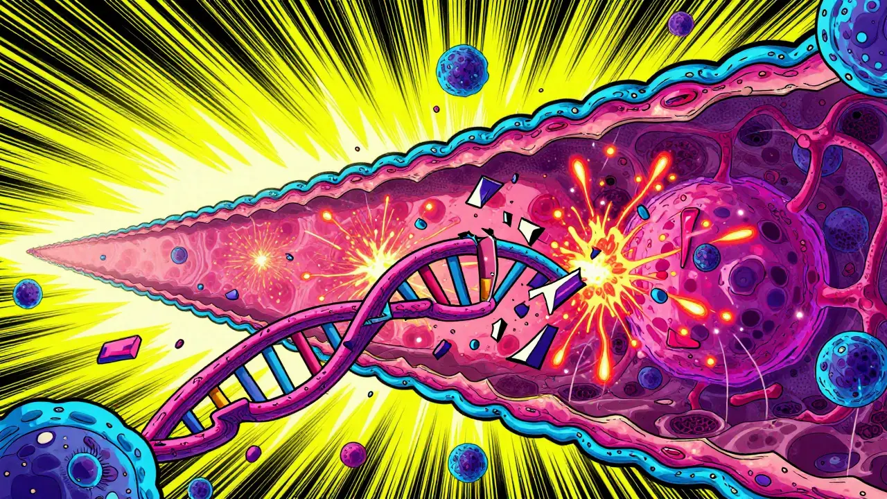Radiation Therapy: How Radiation Damages Cancer Cells