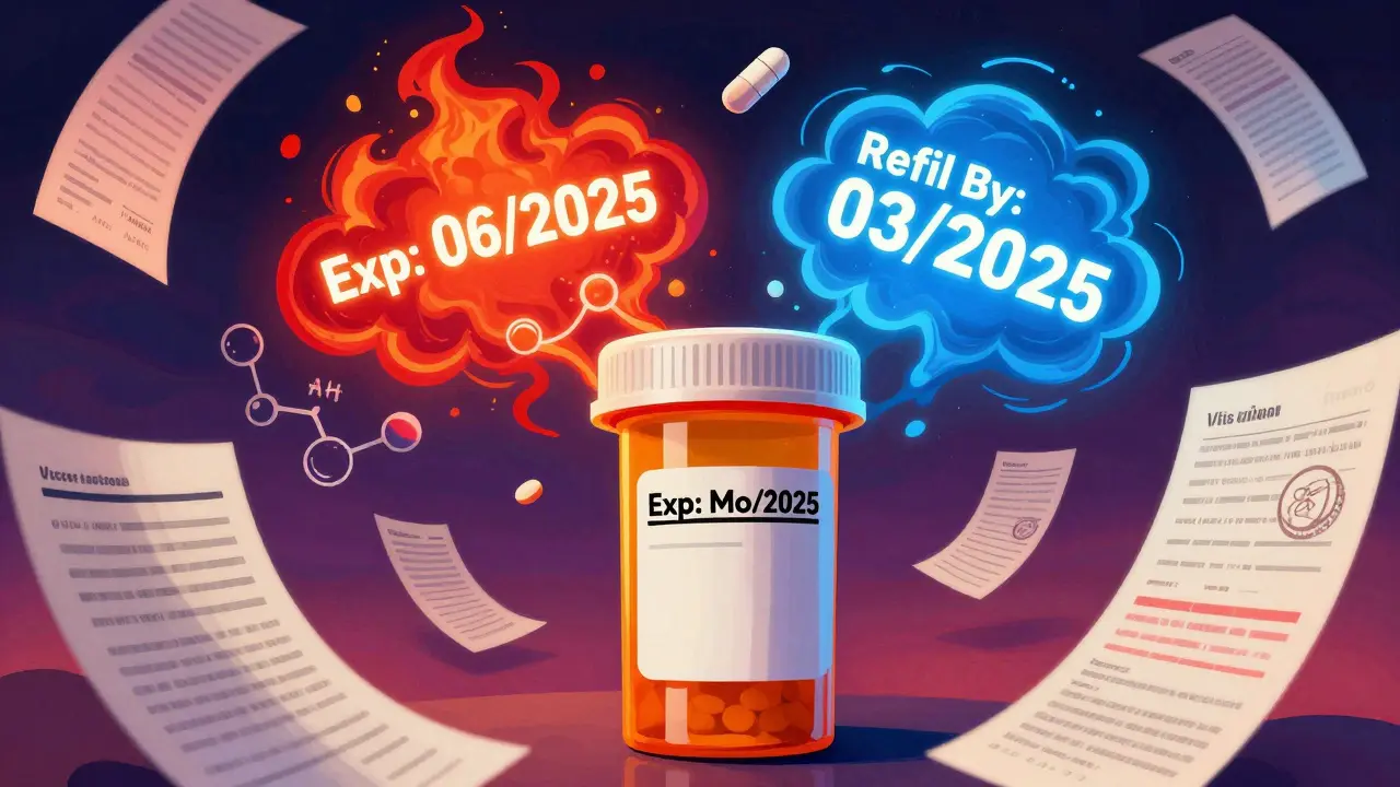 Refill-By Dates vs. Expiration Dates on Prescription Labels: What You Need to Know