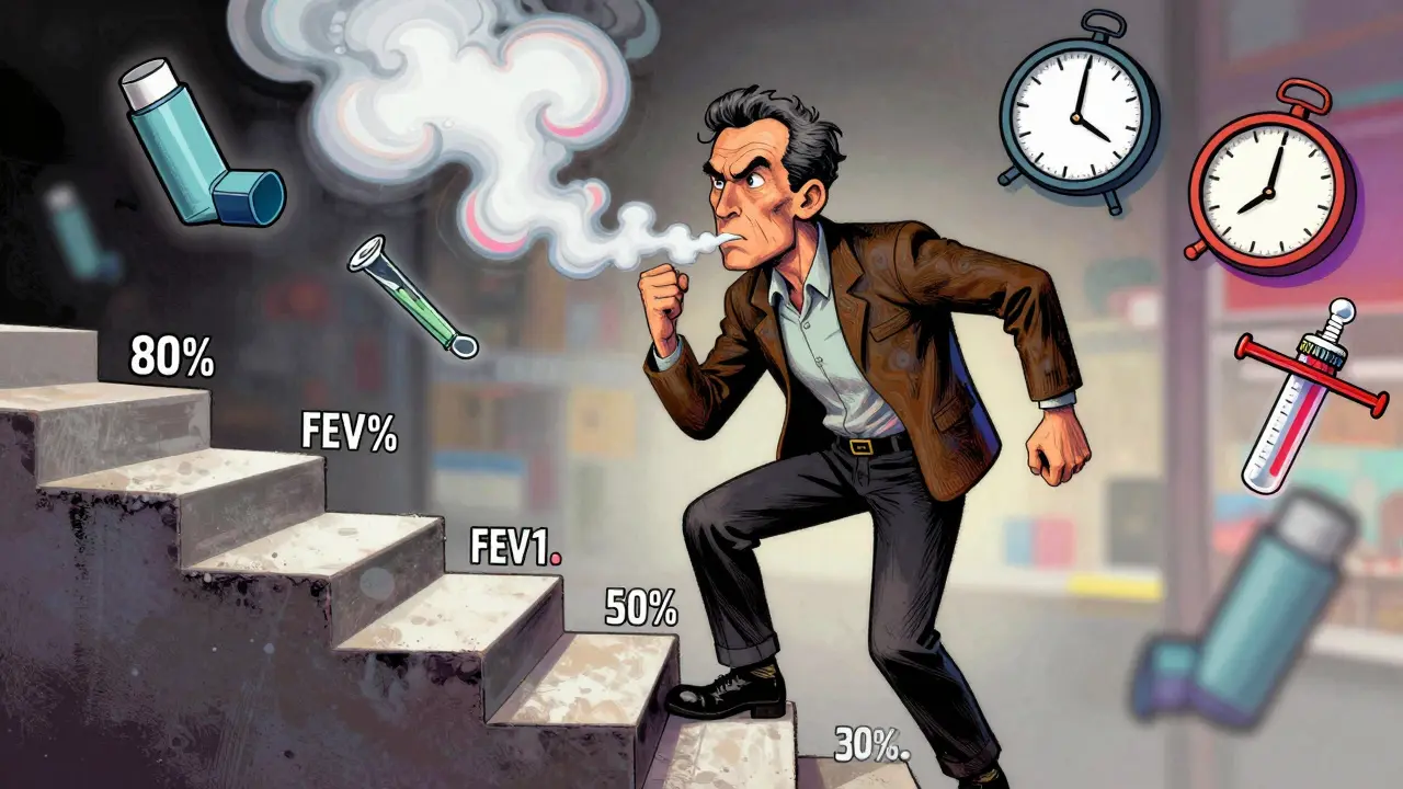 COPD Stages: How Mild, Moderate, and Severe Progression Affects Your Breathing and Treatment